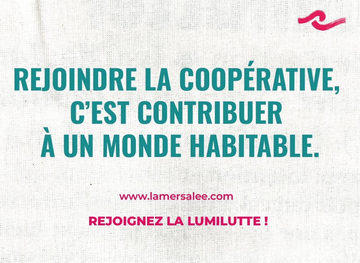 Cooperative La Mer Salee Rejoindre la lumilutte